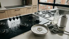 ¿Grasa pegada en la estufa? Lo que de verdad hacen el vinagre y el bicarbonato (y cómo usarlos sin dañar superficies)