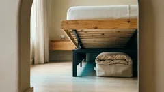 La cama con baúl pierde terreno: la base a la vista que marcará 2026 en el dormitorio