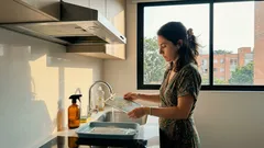 Así puedes desengrasar la campana extractora sin químicos agresivos (con una mezcla suave y sin frotar de más)