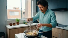 El error más común al sofreír cebolla y el ajuste simple para que dore parejo sin amargarse