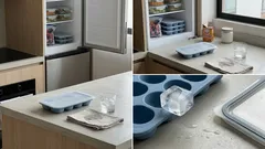 Cómo elegir cubeteras de silicona (y evitar que el hielo agarre olor a congelador)